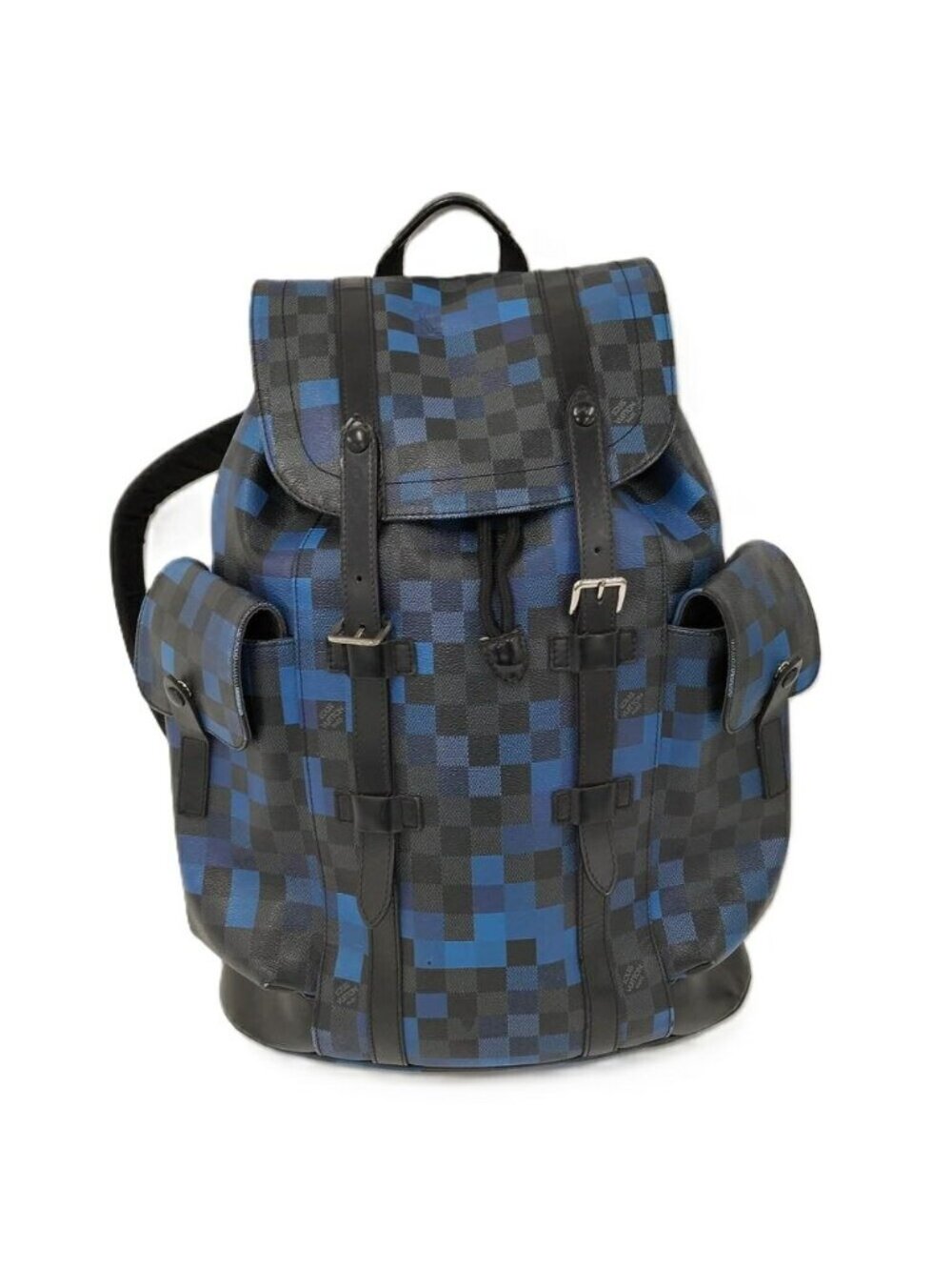Louis Vuitton Christopher PM Damier Graphite Pixel Backpack - Picture 1 of 9